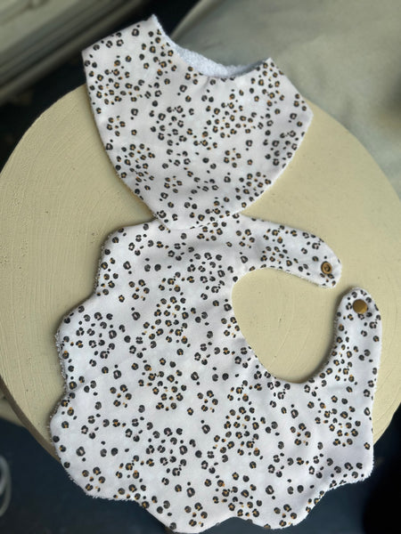 Bavoir nuage Léopard